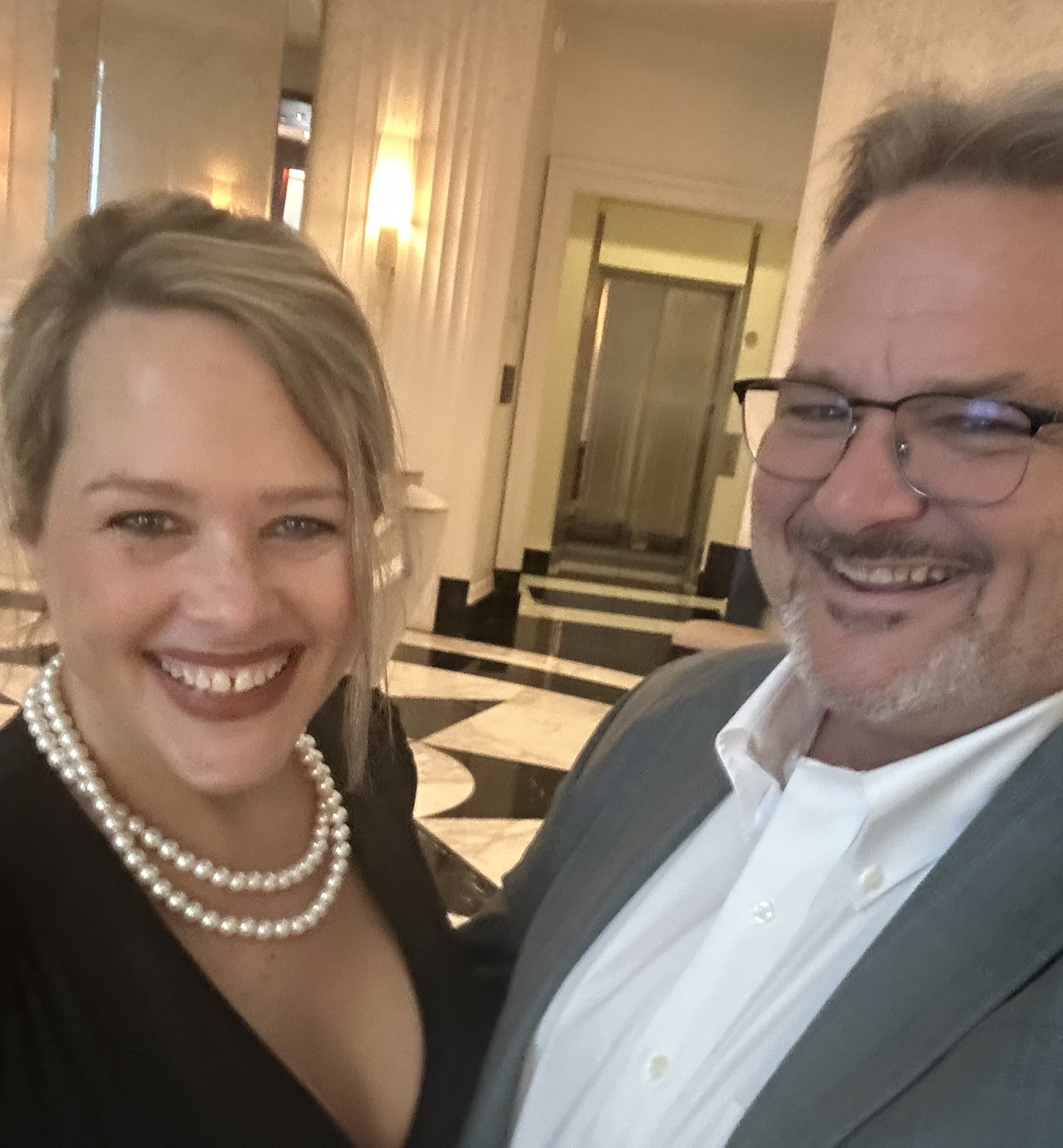Daniel Shepherd and his wife